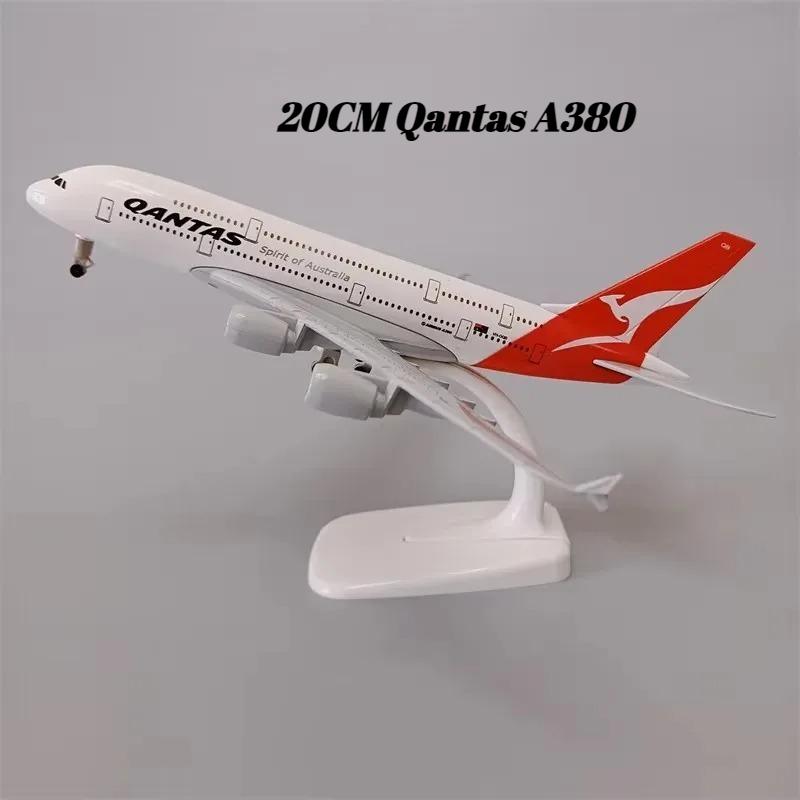 16/20CM Diecast Metal Australia Jetstar Airlines A320 A380  Airplane Aircraft Model Toy for Christmas Gift Home Decor Plane Model