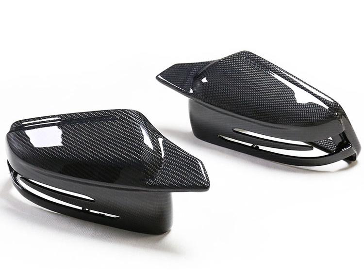 Kohlefaser Rückspiegelabdeckung für Mercedes A/B/C/E-Klasse & CLA W204/207/212/218