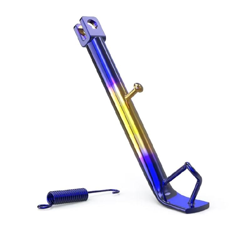 Scootor Kickstand Side Support Stand Adjustable Holder Foot Bracket Parking Rack