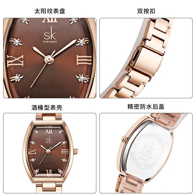 Watch, Women'S Watch, Women'S High-Value Watch, Women'S Niche High-End Quartz Watch, Women 0203