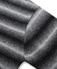 TRILLION Washable Gradient Stripe Crewneck Knit_Black