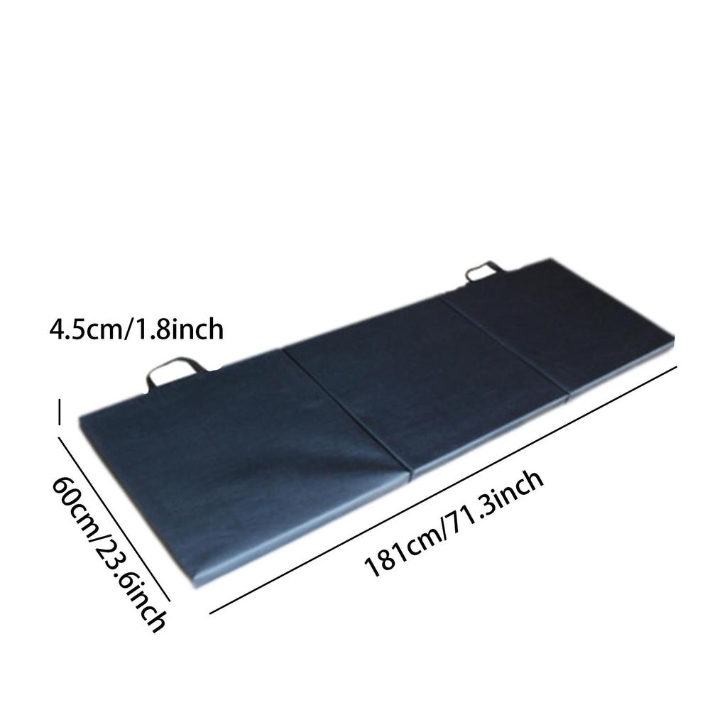 3 Fold Folding Exercise Mat for Women Mma Nonslip Yoga Pad Foldable