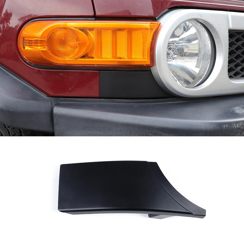 

Для Toyota FJ Cruiser 2007-2014 Передня решітка бампера Накладка нижньої панелі заповнювача фари 52513-35100 52512-35100 Matte black Left