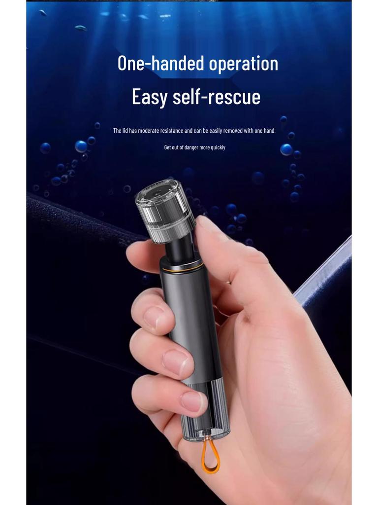 Car Safety Hammer with Window Breaker & Cutter - Multifunctional Lifesaving Tool