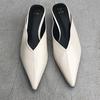 Fashion Pointed Toe Women Heeled Shoes Spring Fashion Mules Shoes Elegant Woman Sandals 2025 Brand Pumps Slingback Casual Mujer Zapatos