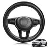 ElitingCar Premium Genuine Leather Steering Wheel Cover for Honda Vezel RV Stylish 3D Exclusive Car Reinforced Aging Easy Interior Dress Up Your Round