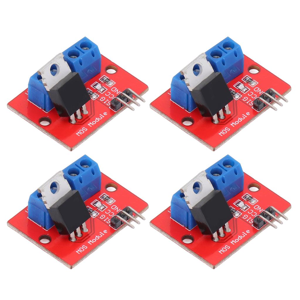 4 Stück Treiber-Modul MOS-Treiberplatine Zubehör-Set Kit für Raspberry Pi 0–24V