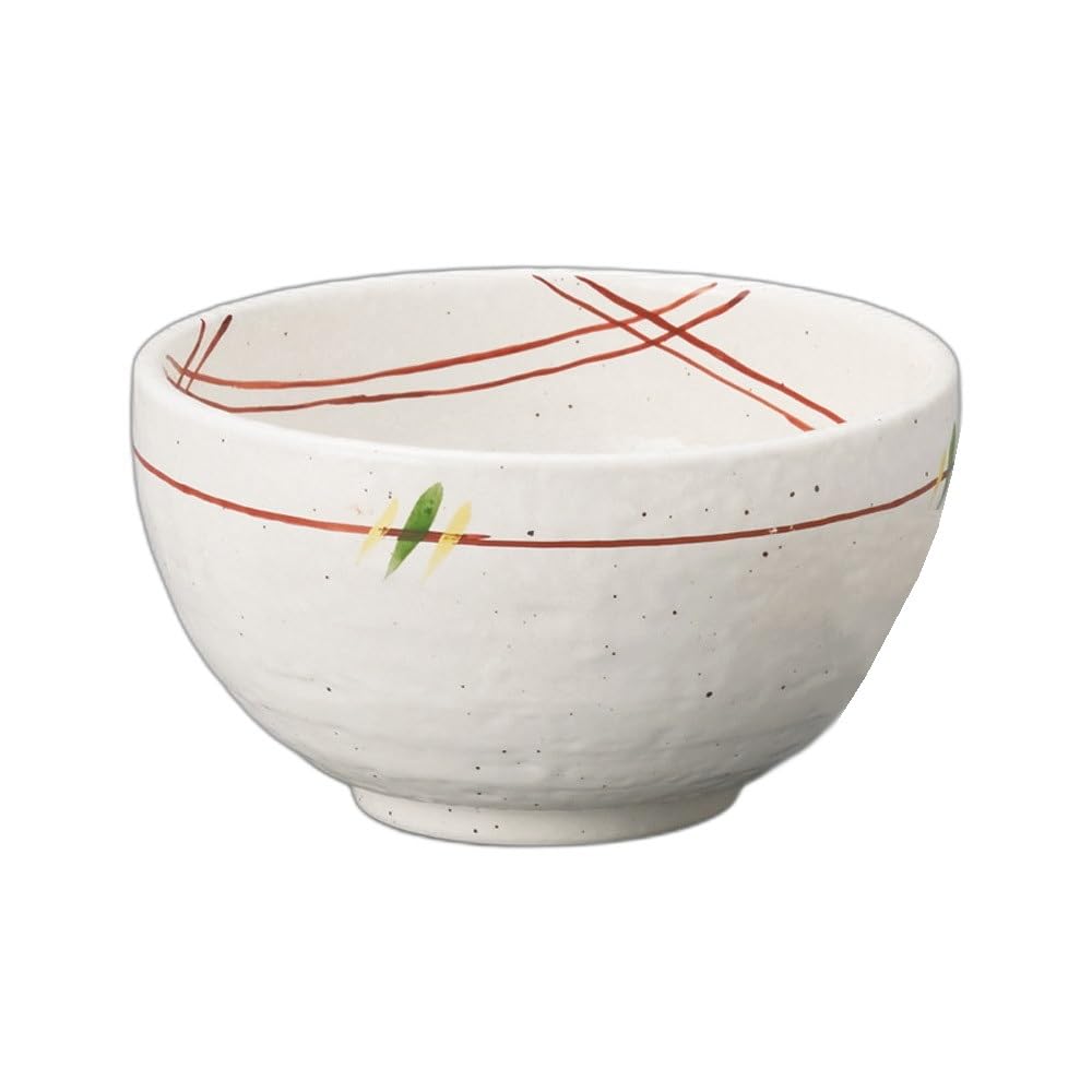 

Powdered red lattice bowl Bowl 5.5 [17.3×9.5cm]