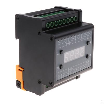Smart Lighting DMX Tri Dimmer Brightness LED Light Controller 90-240V