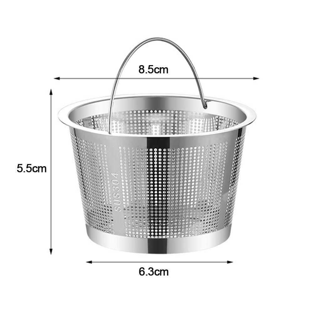 Stainless Steel Drain Stopper Mesh Round Shape Floor Waste Filter Net  Kitchen Bathroom Accessories