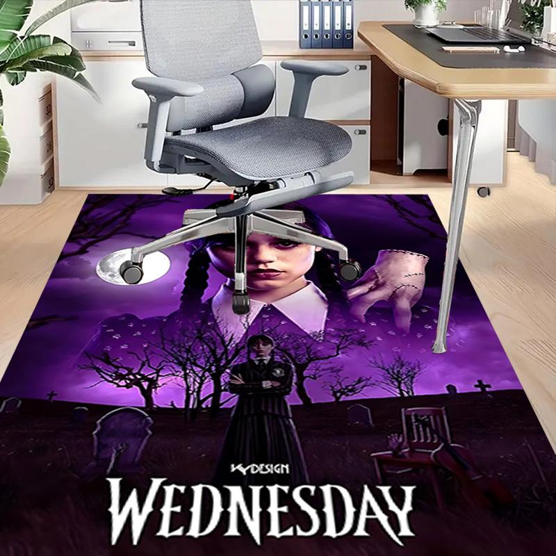 1pc skull pattern Carpet Anti Slip Polyester Floor Mat for office.Bedroom