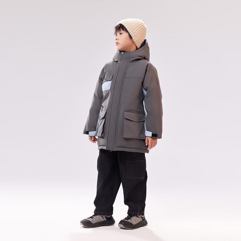 EBAER Kids' Hooded Outdoor Warm Cotton Jacket