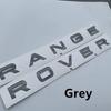 Abs Car Front Hood Tailgate Sticker Rear Trunk Emblem for Land Rover Range Rover Evoque Vogue Velar SV L405 L322 2 3 4 Sport jvhn2