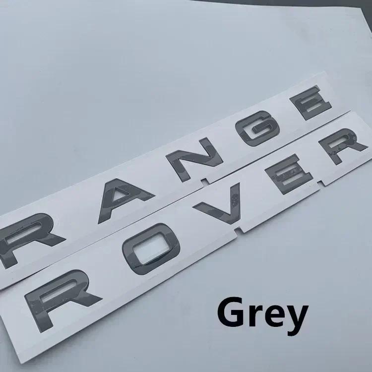 Abs Car Front Hood Tailgate Sticker Rear Trunk Emblem for Land Rover Range Rover Evoque Vogue Velar SV L405 L322 2 3 4 Sport jvhn2