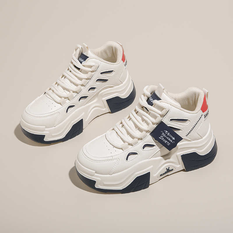 Fashion Increase Height Dark Blue Shoes 39 Flats White Women Sneakers Red Black Sport Loufers Shows Brand Name Nice Overseas