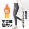Spring High-Waisted Yoga Pants with Velvet and Thickening