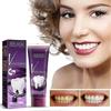 V34 Purple Toothpaste Mousse Teeth Cleaning Whitening Toothpaste Yellow Teeth Removing Tooth Stains Oral Cleaning Hygiene NEW