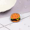 Cartoon Fast Food Brooch Sushi Ice Cream Donut Hamburger Fries  Enamel Pin Denim Shirt Collar Label Pins Badge Kids Jewelry Gift