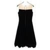 Unused FOXEY Made In Japan Balloon No Sleeve Velour Noir Balloon One Piece Women Used