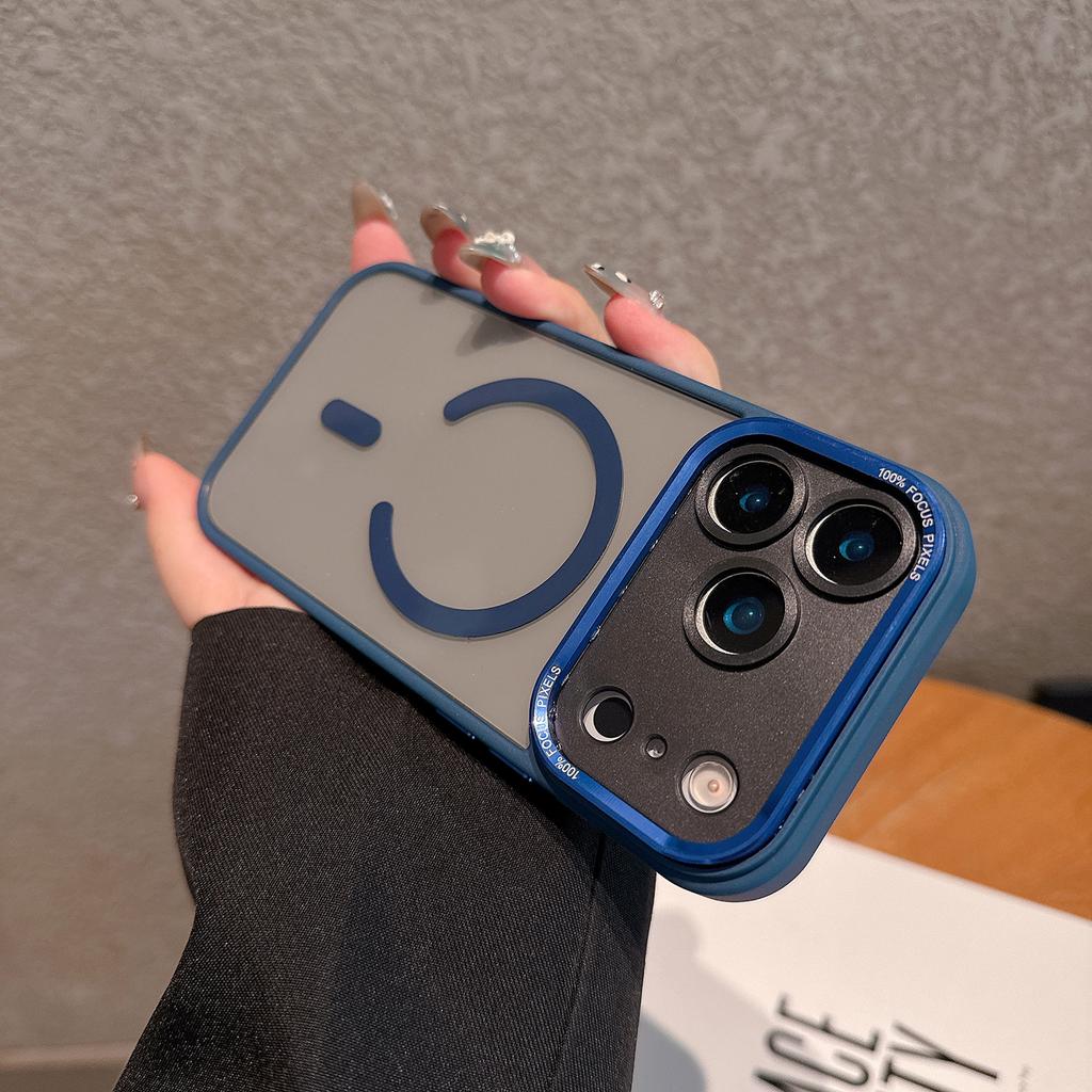 IPhone17PROMAX Fortschrittliche magnetische Snap-Hülle Anwendbar auf Apple 16 Transparent Hawk Objektivschutz 15