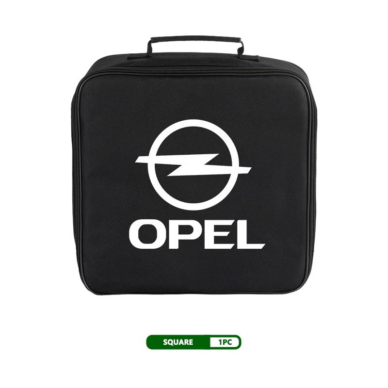 For Opel EV Car Charging Cable Storage Bag Waterproof Rechargeable Gun Organizer ADAM ASTRA J K CORSA E INSIGNIA MOKKA VIVA