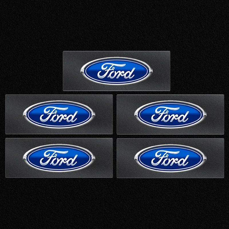 Car Sticker 2026 For Ford Car Logo Car Chair Sun Visor Universal Large Sticker Decoration For Ford Focus 2 MK2 3 4 ST Mondeo Fes