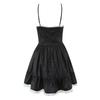 French High-end Black Sleeveless Dress for Women's Summer New Design, Waist and Thin Birthday Party Dress