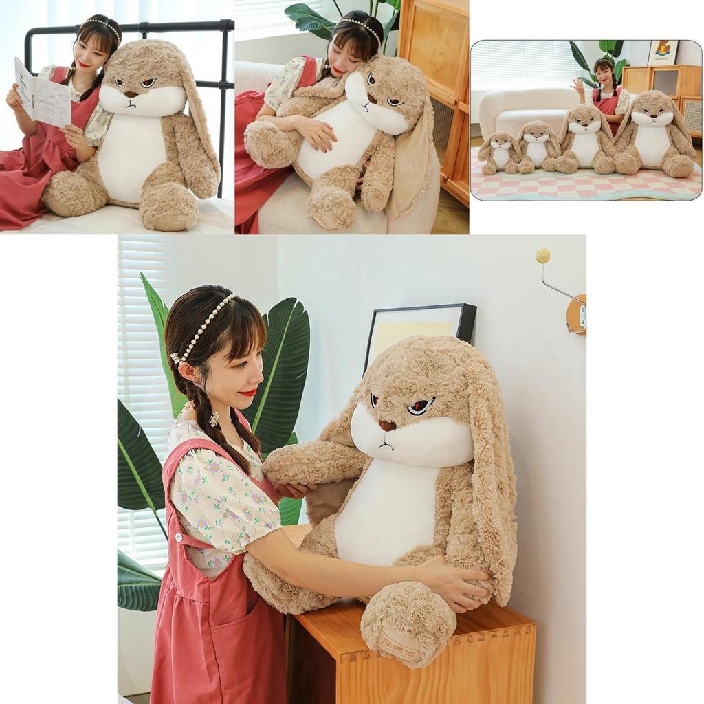 Cute Rabbit Plush Toy Adorable Stuffed Bunny Doll For Girls Birthday Gift Soft And Comforting Bedtime Bunny