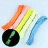 Outdoor Camping Luminously Rope 9 Strand Parachutes Cord Highly Strength Tent Rope Lanyards for Outdoor Use