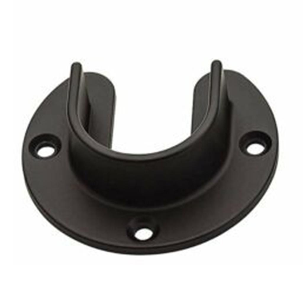Lever Closet Bracket Hanger Set Stainless Steel Pole