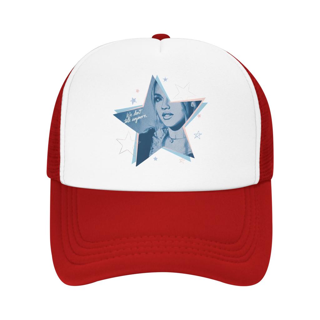 We Dont Talk Anymore Freya Skye Mesh Baseball Caps Adult Sport Sun Caps  Hats Adjustable Summer Trucker Hats