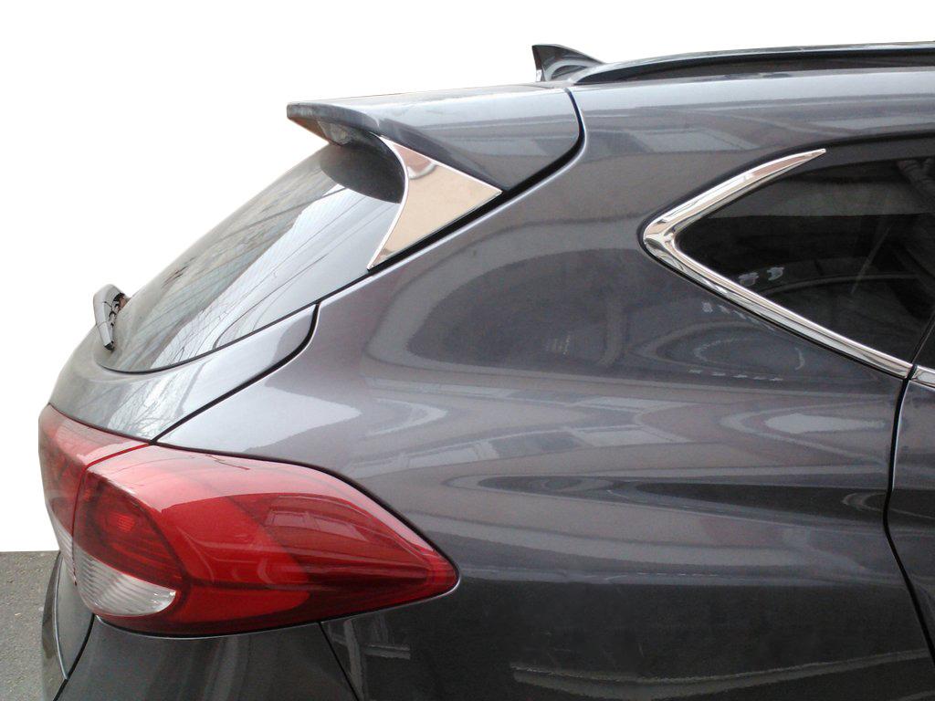 

Накладка трикутника на кришку багажника (нерж) для Hyundai Tucson TL 2016-2021 рр.