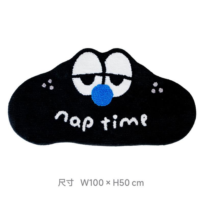 

Домашний мультяшный флокированный ковер, тафтинговый коврик для ванной, нескользящий, впитывающий влагу, мягкий ковер из микрофибры, коврик для двери 40X60CM