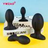 YWZAO Anal Plug Liquid Silicone Soft Venting Design Use When Going Out G58