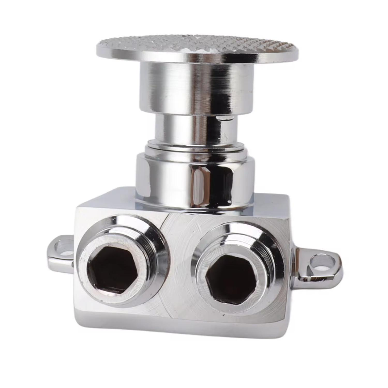 

Ножной педальный клапан Медный бесконтактный ножной педальный клапан для воды Набор водопроводных кранов для ванной комнаты