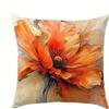 Lebendiges Orange Mohnblumen Muster Kissenbezüge Kissenbezug Geeignet für Sofa Schlafzimmer Auto Kissenbezug