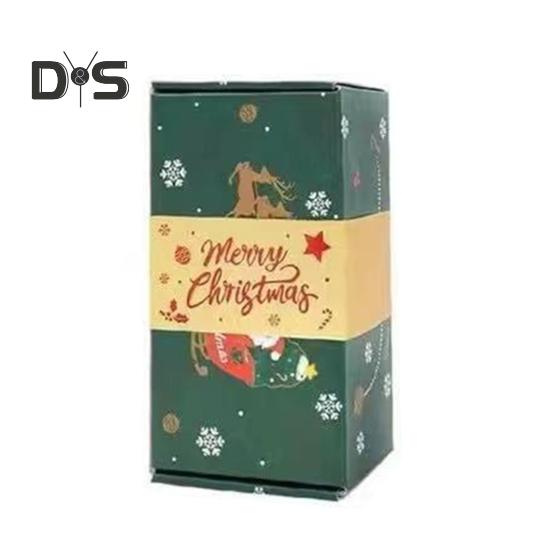 

10 шт. взрывная подарочная коробка с рождественскими подарками, всплывающая подарочная коробка с сюрпризом для предложений, дней рождения и вечеринок зелёный