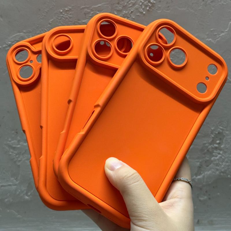 Luxury Soft Candy Liquid Silicone Phone Case For 17 Air 16 15 14 13 12 11 Pro Max 17 Shockproof Bumper Back Cases Cover