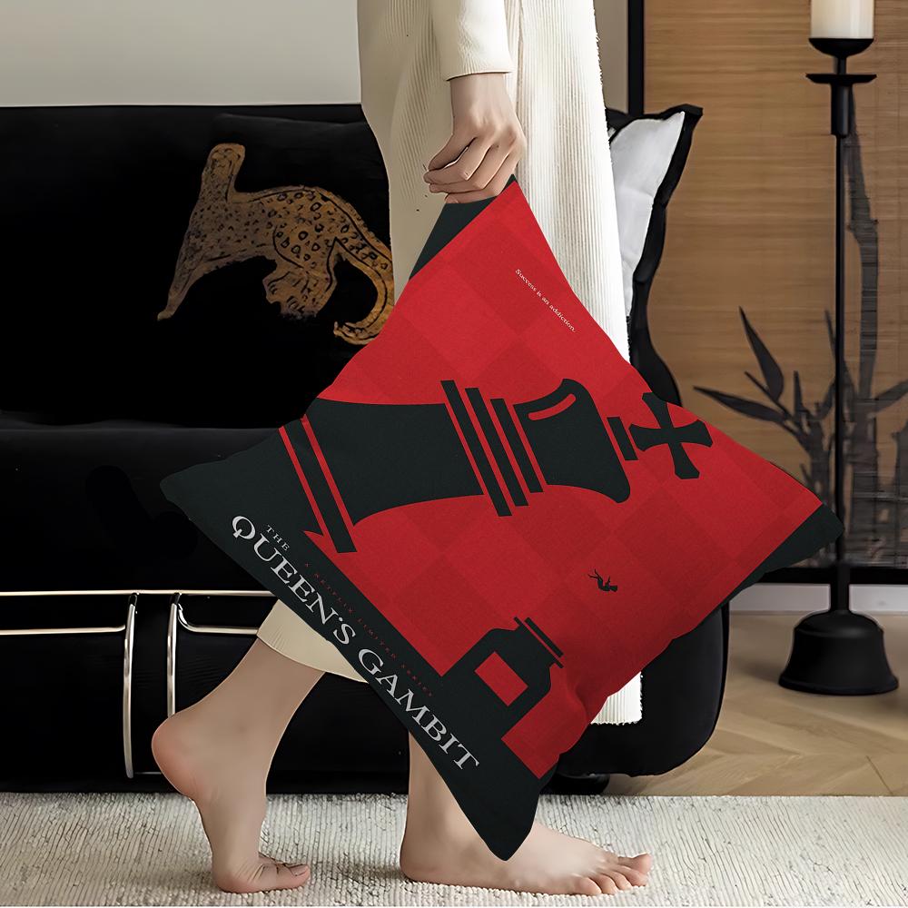 The Queen's Gambit Pillowcases Home Bedding Decorative Pillow Cover Wedding Super Soft Pillow Case