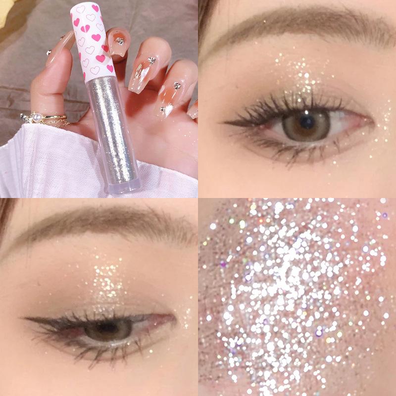 Skysti akių šešėliai One Drop lacrimal Glitter Glitter ir polarizing Monochrome highlighter Eyeshadow Solution