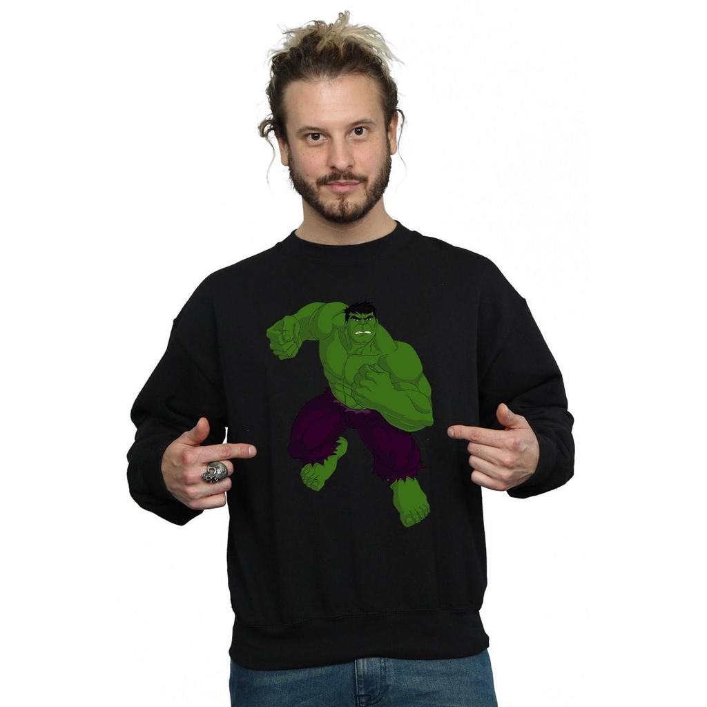 Hulk Mens Simple Sweatshirt