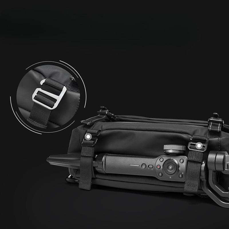Spiegelreflexkamera-Tasche mit Verwacklungsschutz, Großraum-Einobjektiv-Fotografie, Verschleißfeste Umhängetasche, Messenger-Tasche