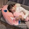 Cartoon Headboard Large Backrest Pillow for Student Dormitory: Soft Sofa, Bed, or Bay Window Reading and Lumbar Support Cushion