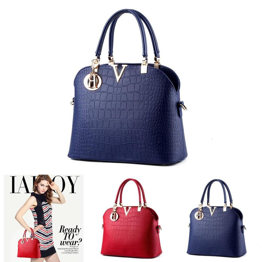 Pu For Women With Embossed Pattern And Multiple Interior Pockets For Daily Use