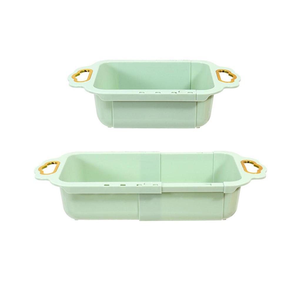 Adjustable Kitchen Sink Colander with Easy-Grip Handle