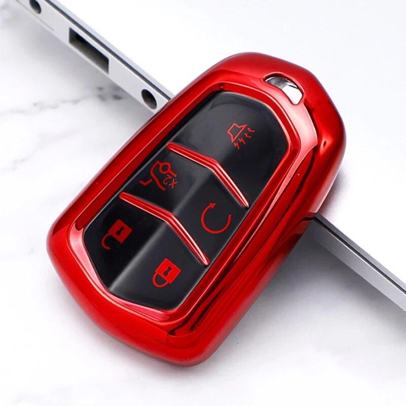 Pentru Cadillac ATS CTS DTS XT5 CT6 Escalade ESV SRX STS XTS ELR 2014-2018 Mașină Inteligent 45 Butoane Husă Carcasă Cheie Geantă Carcasă