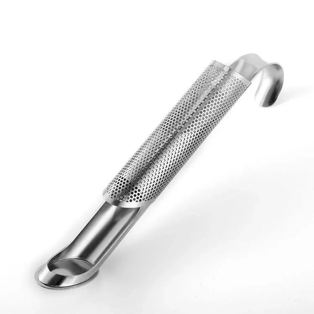 304 Stainless Steel Tea Strainertea Water Separatortea Filterpipe Type Hanging Handletea Strainertea Strainer Kichen Accessories