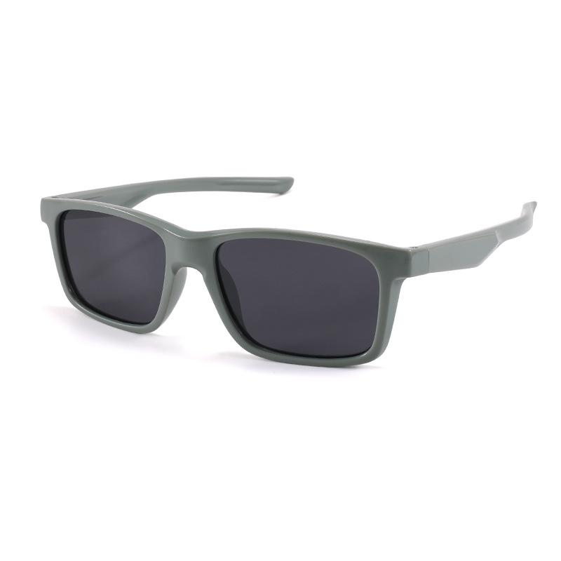 Children s silicone sunglasses boys and girls box sunglasses outdoor trend polarized sunglasses trendy BL5033 Tac polarized