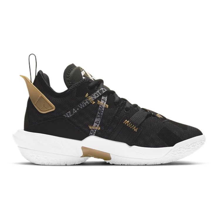 Jordan Why Not Zer0.4 GS Black Metallic Gold CQ9430-001