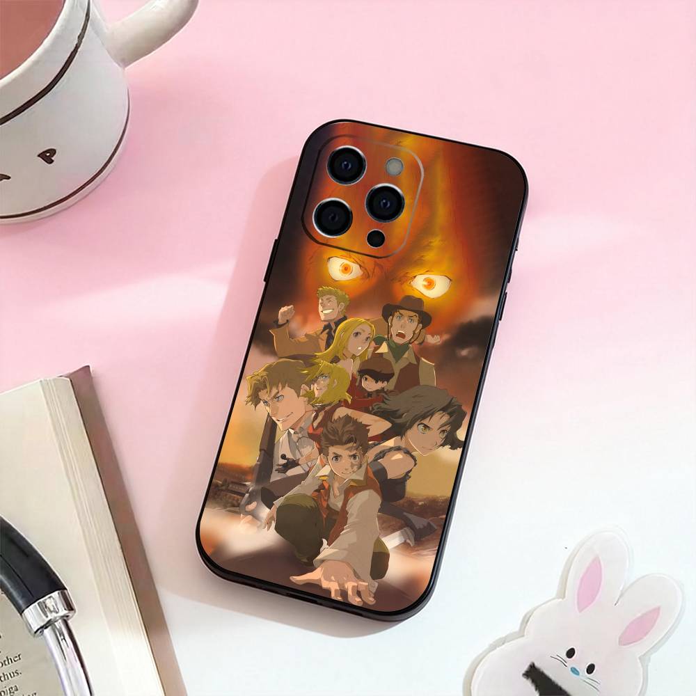 

Baccano Wallpaper Phone Case For iPhone 17,16,15,14,13,12,11 Plus,Pro Max,Soft Silicone Black Cover iPhone15pro